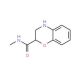 N-methyl-3,4-dihydro-2H-1,4-benzoxazine-2-carboxamide (CAS 91842-95-4) - chemical structure image