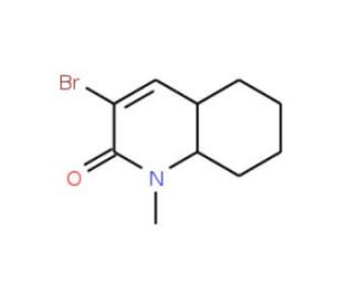 N-Methyl-3-bromo-2(1H)-quinolinone (CAS 941-91-3) - chemical structure image
