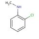 N-Methyl-3-chloroaniline (CAS 7006-52-2) - chemical structure image
