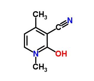 N-methyl-3-cyano-2-hydroxy-4-methylpridine - chemical structure image