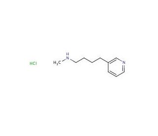 N-Methyl-3-pyridinebutanamine Dihydrochloride - chemical structure image