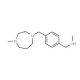 N-Methyl-4-[(4-methylhomopiperazin-1-yl)methyl]benzylamine (CAS 884507-55-5) - chemical structure image