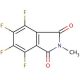 N-Methyl-4,5,6,7-tetrafluorophthalimide (CAS 33795-85-6) - chemical structure image