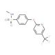 N-Methyl-4-{[5-(trifluoromethyl)-2-pyridinyl]-oxy}benzenesulfonamide (CAS 952183-74-3) - chemical structure image