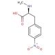 N-Methyl-4-nitro-L-phenylalanine (CAS 70663-55-7) - chemical structure image