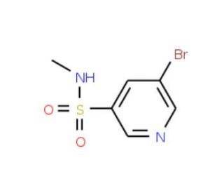 N-Methyl 5-bromopyridine-3-sulfonamide (CAS 173999-19-4) - chemical structure image
