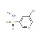 N-Methyl 5-bromopyridine-3-sulfonamide (CAS 173999-19-4) - chemical structure image