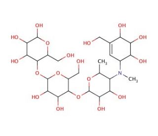 N-Methyl Acarbose - chemical structure image