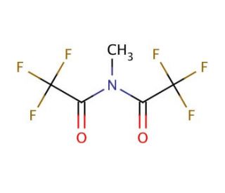 N-Methyl-bis(trifluoroacetamide) (CAS 685-27-8) - chemical structure image