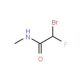 N-Methyl bromofluoroacetamide (CAS 53441-14-8) - chemical structure image