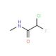 N-Methyl chlorofluoroacetamide (CAS 53441-15-9) - chemical structure image