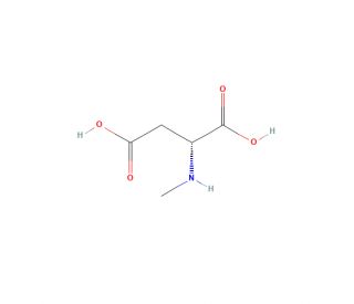 N-Methyl-D-Aspartic acid (NMDA) (CAS 6384-92-5) - chemical structure image