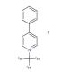 N-Methyl-d3-4-phenylpyridinium iodide (CAS 207556-07-8) - chemical structure image