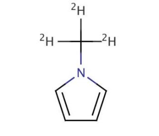 N-Methyl-d3-pyrrole (CAS 20687-13-2) - chemical structure image