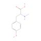 N-Methyl-DL-tyrosine hydrochloride (CAS 19897-63-3) - chemical structure image