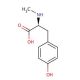 N-Methyl-L-tyrosine (CAS 537-49-5) - chemical structure image
