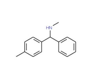 N-methyl-N-[(4-methylphenyl)(phenyl)methyl]amine (CAS 118762-02-0) - chemical structure image