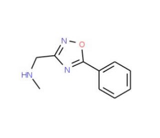 N-Methyl-N-[(5-phenyl-1,2,4-oxadiazol-3-yl)-methyl]amine - chemical structure image