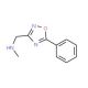 N-Methyl-N-[(5-phenyl-1,2,4-oxadiazol-3-yl)-methyl]amine - chemical structure image