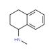 N-methyl-N-1,2,3,4-tetrahydronaphthalen-1-ylamine (CAS 064037-95-2) - chemical structure image