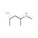 N-methyl-N-(1-methylbutyl)amine hydrochloride - chemical structure image