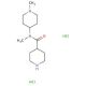 N-methyl-N-(1-methylpiperidin-4-yl)piperidine-4-carboxamide dihydrochloride - chemical structure image