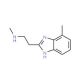 N-Methyl-N-[2-(4-methyl-1H-benzimidazol-2-yl)-ethyl]amine - chemical structure image