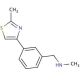 N-Methyl-N-(2-methyl-1,3-thiazol-4-yl)benzylamine - chemical structure image
