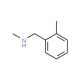 N-methyl-N-(2-methylbenzyl)amine (CAS 874-33-9) - chemical structure image