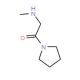N-methyl-N-(2-oxo-2-pyrrolidin-1-ylethyl)amine (CAS 144685-61-0) - chemical structure image