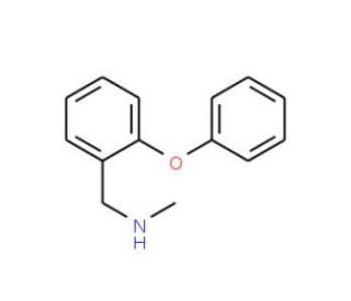 N-Methyl-N-(2-phenoxy)benzylamine (CAS 361394-74-3) - chemical structure image