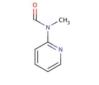 N-Methyl-N-(2-pyridyl)formamide (CAS 67242-59-5) - chemical structure image