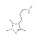 N-Methyl-N-[3-(1,3,5-trimethyl-1H-pyrazol-4-yl)-propyl]amine (CAS 1019130-43-8) - chemical structure image