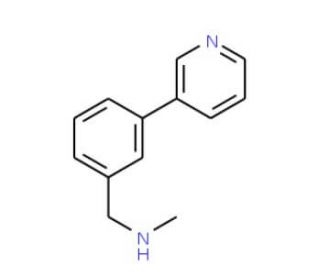 N-Methyl-N-3-(pyridin-3-yl)benzylamine (CAS 852180-72-4) - chemical structure image