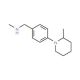 N-Methyl-N-[4-(2-methylpiperidin-1-yl)benzyl]amine - chemical structure image