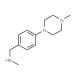 N-Methyl-N-[4-(4-methylpiperazin-1-yl)benzyl]amine - chemical structure image
