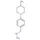 N-Methyl-N-[4-(4-methylpiperidin-1-yl)benzyl]amine - chemical structure image