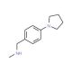 N-methyl-N-(4-pyrrolidin-1-ylbenzyl)amine (CAS 823188-79-0) - chemical structure image