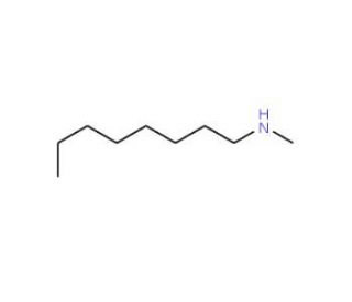 N-Methyl-n-octylamine (CAS 2439-54-5) - chemical structure image