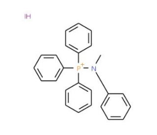 (N-Methyl-N-phenylamino)triphenylphosphonium Iodide (CAS 34257-63-1) - chemical structure image