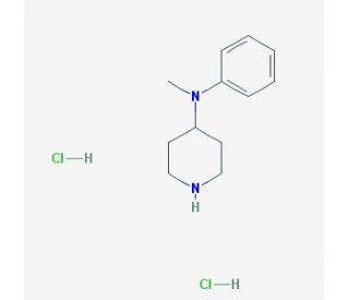 N-methyl-N-phenylpiperidin-4-amine dihydrochloride (CAS 904677-46-9) - chemical structure image