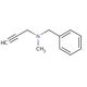 N-Methyl-N-propargylbenzylamine (CAS 555-57-7) - chemical structure image