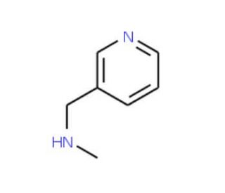 N-Methyl-N-(pyridin-3-ylmethyl)amine, 3-Picolylmethylamine (CAS 20173-04-0) - chemical structure image