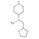 N-Methyl-N-(tetrahydrofuran-2-ylmethyl)piperidin-4-amine - chemical structure image