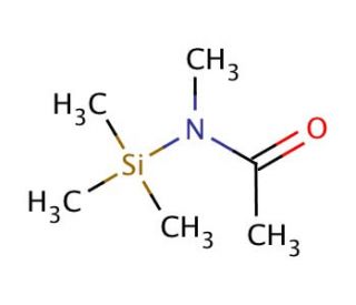 N-Methyl-N-trimethylsilylacetamide (CAS 7449-74-3) - chemical structure image