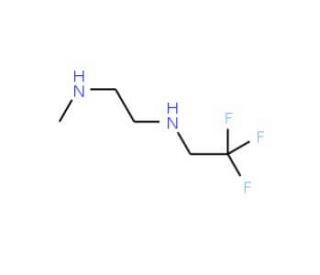 N-Methyl-N&prime;-2,2,2-trifluoroethyl ethylenediamine - chemical structure image