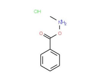 N-Methyl-O-benzoylhydroxylamine hydrochloride (CAS 27130-46-7) - chemical structure image