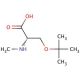 N-Methyl-O-tert-butyl-L-serine (CAS 197632-83-0) - chemical structure image