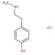 N-Methyl-p-tyramine Hydrochloride - chemical structure image