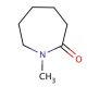 N-Methylcaprolactam (CAS 2556-73-2) - chemical structure image